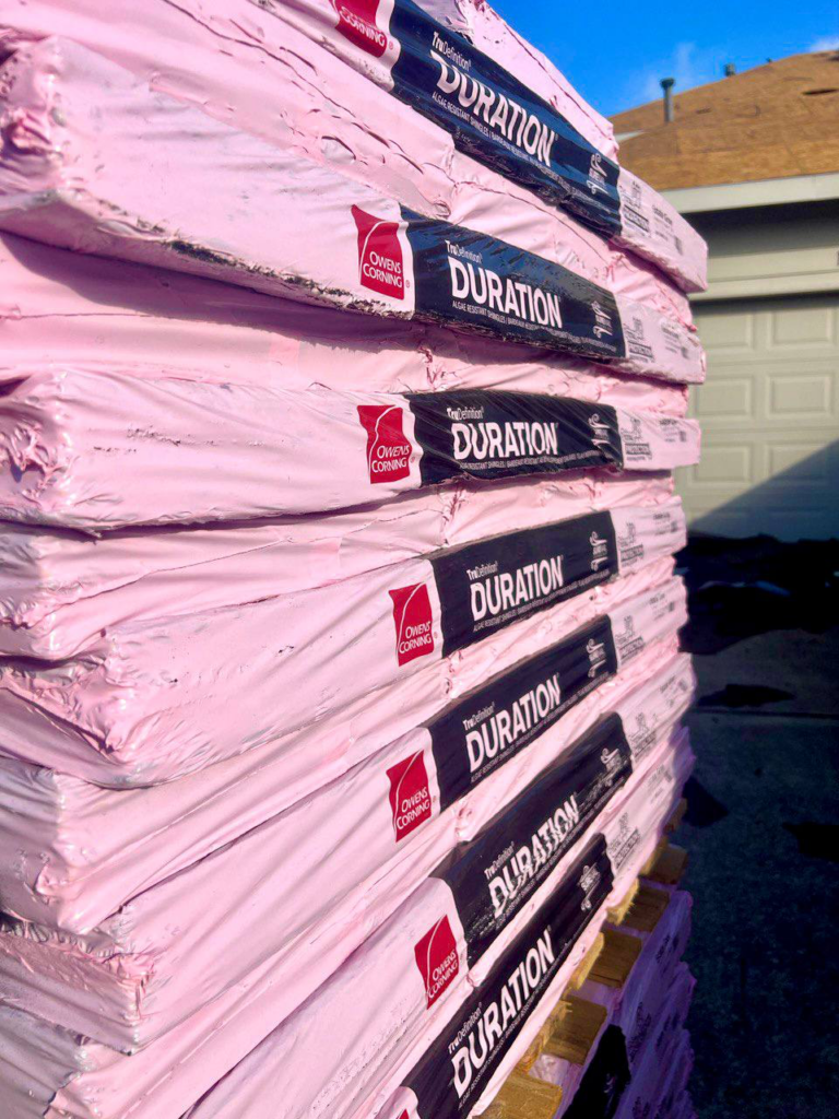 Class 3-Rated Owens Corning Duration Shingles