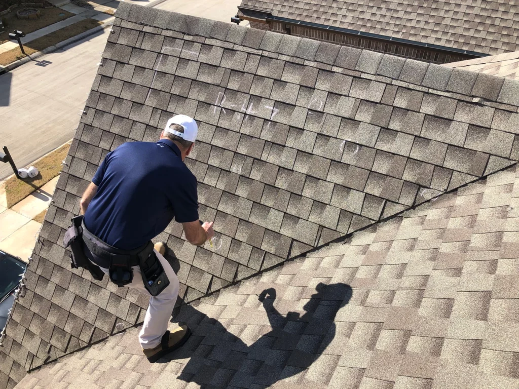 Roofing contractor with insurance knowledge